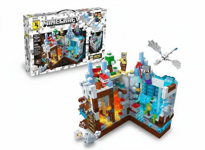 LEGO FORTALEZA DE HIELO-FUEGO MINECRAFT