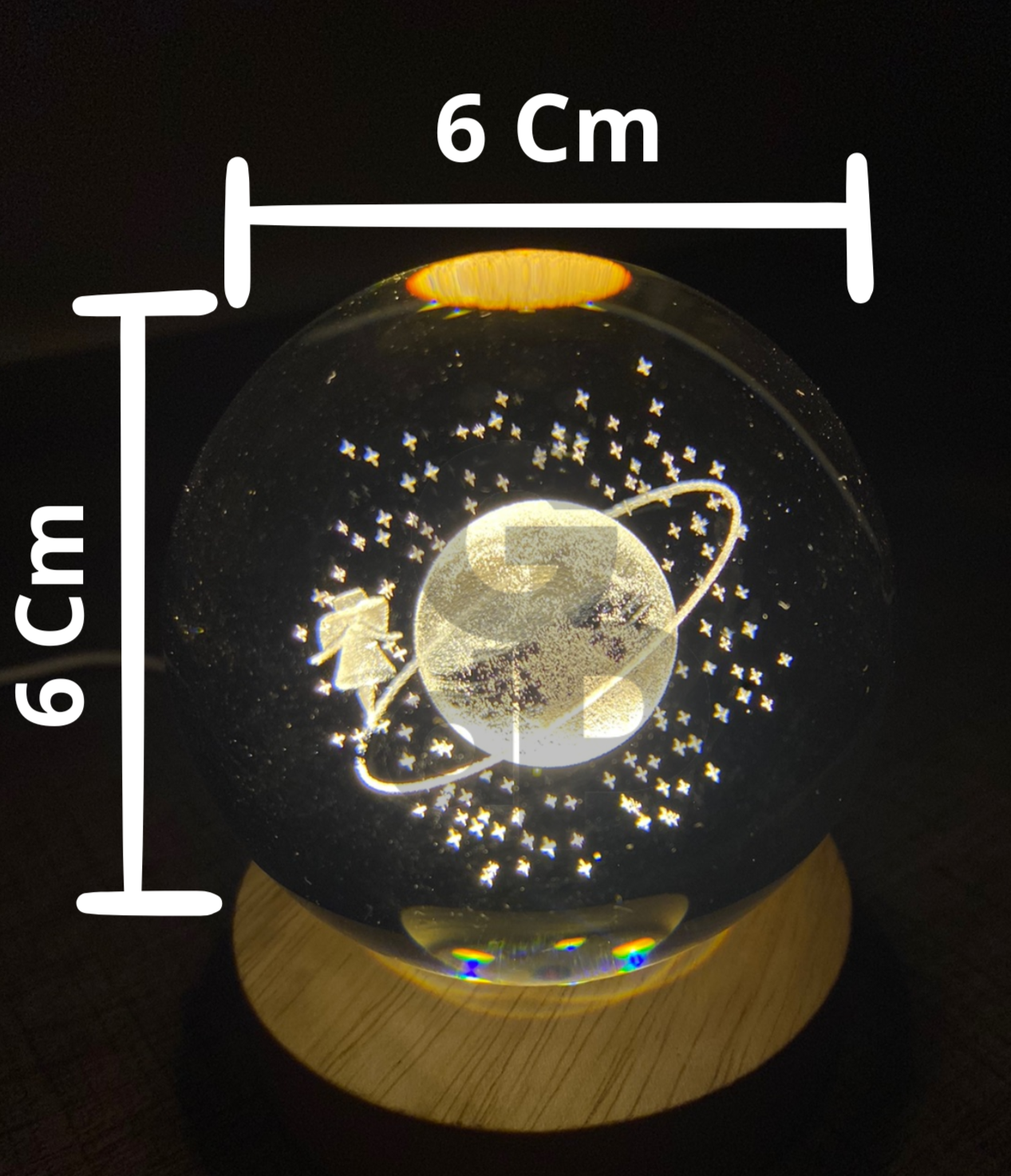 MEDIDAS BOLA DE CRISTAL PLANETA